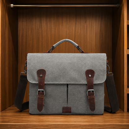 Canvas Messenger Bag