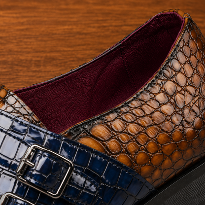 Croc Monk Strap Shoes