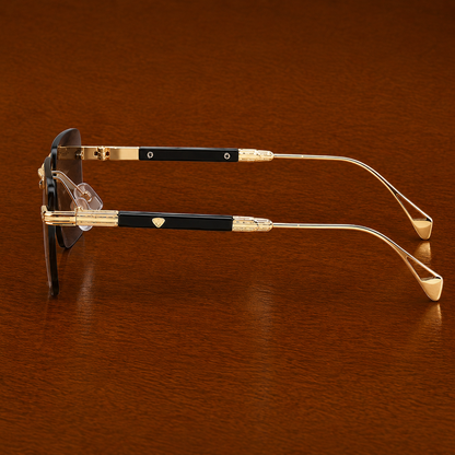 Square Rimless Sunglasses