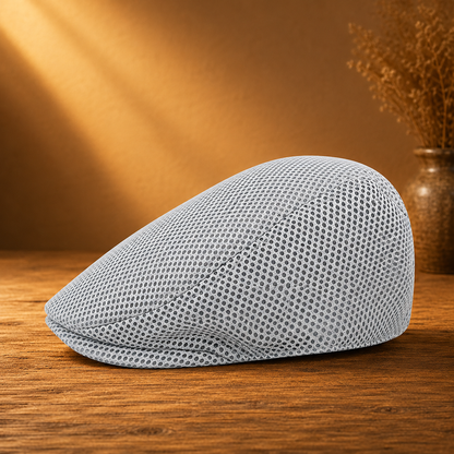Breathable Mesh Flat Cap
