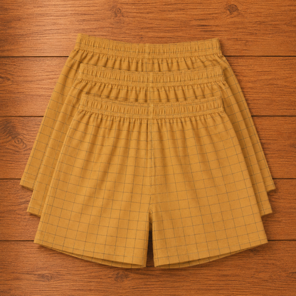 Woven Plaid Boxers