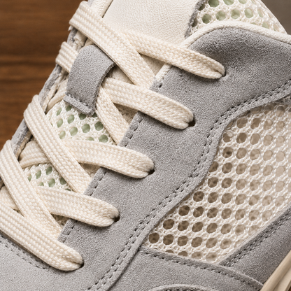 Mesh Suede Sneakers