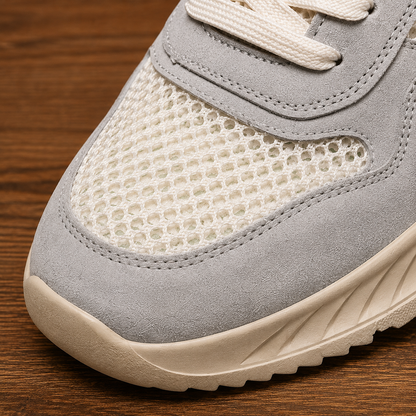 Mesh Suede Sneakers