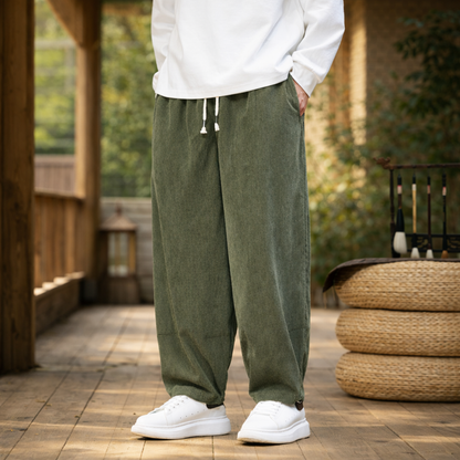 Retro Straight Pants
